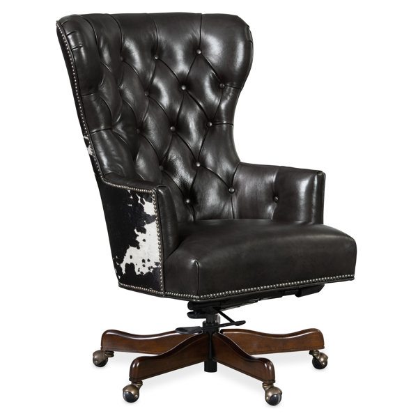 Hooker Furniture Katherine Genuine Leather Executive Chair & Reviews